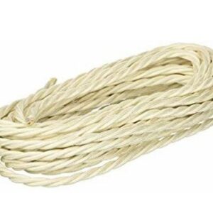 Treccia in Cotone 3x1 mm Avorio